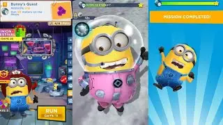 Minion Rush New Fun Event Bunny's Quest Run#406 Gameplay By De Epic
