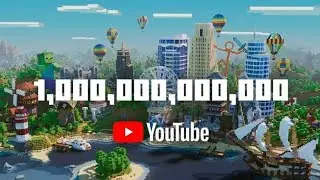 One trillion Minecraft Views on #YouTube