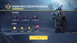 Codm Claiming Season 4 Ground Forces Subscription Rewards | Beck Night Ops & RPD Face To Face