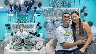 LE HICE UNA SORPRESA A MI ESPOSO LARIN en SU CUMPLEAÑOS 🎁❤️
