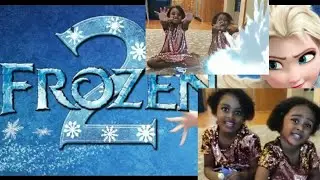 Frozen 2 kids pretend play Elsa & Anna!!!
