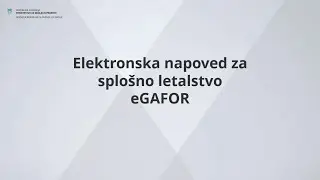 Predstavitev projekta eGAFOR