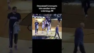 Is Draymond Green the new Charles Oakley? 👀 #clips #draymondgreen #kings #warriors #steph #ball