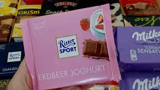Chocolate Bar Ritter With Strawberry Unwrapping
