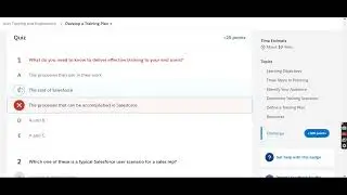 User Training and Enablement | Develop a Training Plan