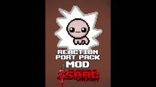 Reaction port pack mod for Tboi! #shorts #tboi #thebindingofisaac #games #isaac #mod #emote #pack