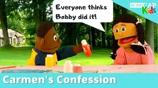 Carmen's Confession | Christian Puppet Show for Kids | Truthfulness (Week 4)