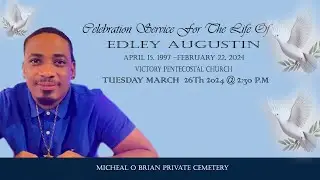 Celebration Service for the Life of Edley Augustin