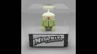 Diorama Mega Man Legends Reaverbot - Horokko