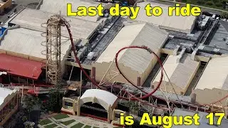 A few moments of Hollywood Rip Ride Rockit in aerial video