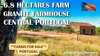 🌾 6.8 Hectares Farm with Farmhouse | Central Portugal | €92000