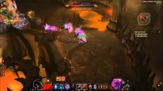 Diablo 3 Wizard solo vs. Zulton Kulle - Inferno
