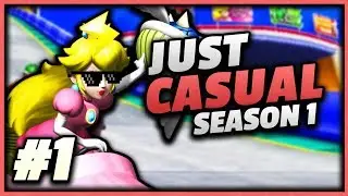 JUST CASUAL Mario Kart Wii Custom Tracks - Road to 9999 VR - [Season 1,  Episode 1]