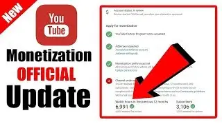 Big Update For Youtube Monetization 2018 | YouTube New Monetization Rules 2019 | Additional Review