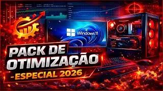 🚀 Pack de Otimiza&ccedil;&atilde;o ESPECIAL 2026 | FPS M&aacute;ximo + Windows Ultra R&aacute;pido