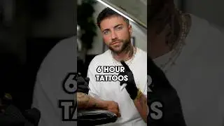 Tattoos I&rsquo;ve done in 6 hours ⏳ #tattoo #shorts