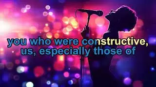 Karaoke: Thank You For Your Feedback by Velcro Corporation