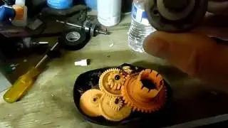 Power Wheels - broken main gear in gear boxes  ( No Music )