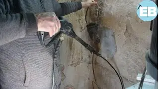 Altes Gussrohr selber reinigen / DIY-Cleaning the old cast iron pipe yourself