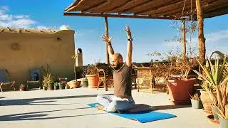 50' yoga sequence for crow (bakasana) peak pose + meditation 