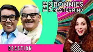 American Reacts - The TWO RONNIES - Mastermind