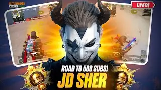 COMEBACK TO BGMI LIVE WITH JD SHER🔥 | IQOO 13 WITH FPS METER 120FPS GAMEPLAY