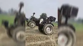 Eicher tractor stunt 