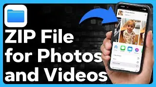 Как создать ZIP-файл для фотографий и видео на iPhone