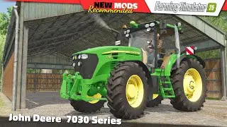 FS25 | John Deere 7030 Series - Farming Simulator 25 Mods Review QHD