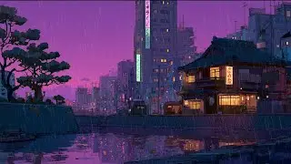 Gentle Rain Ambience 🌧️ Rainy Nights and Soft Memories 🎵 Chill Hours