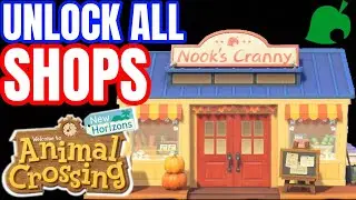 Разблокируйте все магазины | Animal Crossing New Horizons (Able Sisters, улучшение услуг для жиль...