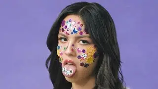 FACE TRACKING Motion Graphics in After Effects (Olivia Rodrigo) #Shorts