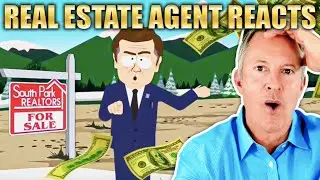 Real Estate Agent Reacts to South Park Realty Scenes! LOL