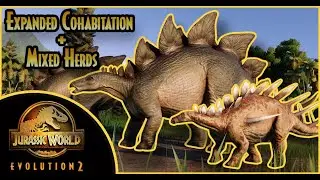 EXPANDED COHABITATION+MIXED HERDS  | Jurassic World Evolution 2 | Mods