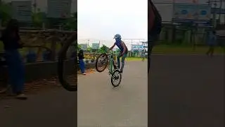 mtb stunt to peg wheelie Flamingo 👀✨#999m #shortsviral #short #video #viral