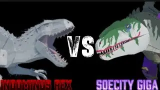 Jurassic Blocky: Invictus Rex vs Soecity Giga