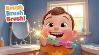 Au revoir les microbes ! 🪥✨ Chanson enfants &ndash; Se brosser les dents