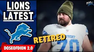 Dan Skipper RETIRES From The NFL | Latest Lions News
