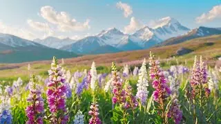 Floral Tranquility 🌸 Peaceful Piano Melodies with Nature and Bird Ambience 🎶
