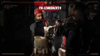 1% comeback👀 #gaming #suscribe #edit #comboes #viralvideo #mortalkombat #follow #like #raiden #mk1