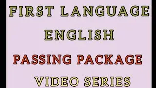 FIRST LANGUAGE ENGLISH PASSING PACKAGE PART-7 FOR KSEEB SSLC EXAM 2021