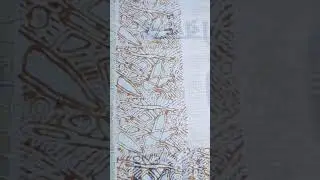 abstract batik design printing on muslin fabric #batik #womenempowerment #craft