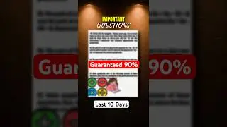 Board Exam 2026 Strategy to score 95% | Class 10 | Class 12 | Board Exam 2026 #shorts