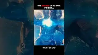 Shalla Bal Sacrificed Herself To Save Johnny Storm...🔥 #actionmovies #marvel #movie #shorts #mcu