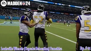 Madden 24  Louisville Wizards {Cupcake Relocation} Franchise Ep # 91| Overtime Thriller
