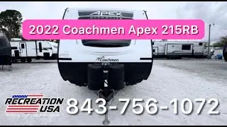 Used 2022 Coachmen RV Apex Ultra-Lite 215RBK Travel Trailer @recreationusa