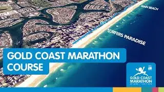 2018 Gold Coast Marathon Course