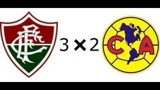 Fluminense 3 x 2 America Mex - Libertadores 2011 - Jogo Completo