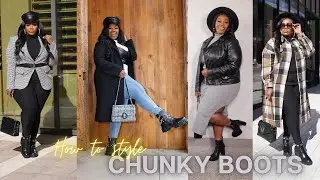 How to Style Chunky Boots