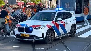 [KINGSDAY] Amsterdam Emergency Services responding to a medical emergency in Central Amsterdam